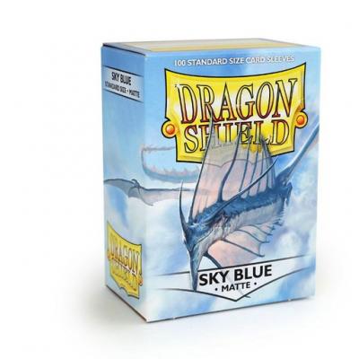 Dragon Shield Matte Sky Blue Sleeves Dragon Shield Matte Sky Blue Sleeves